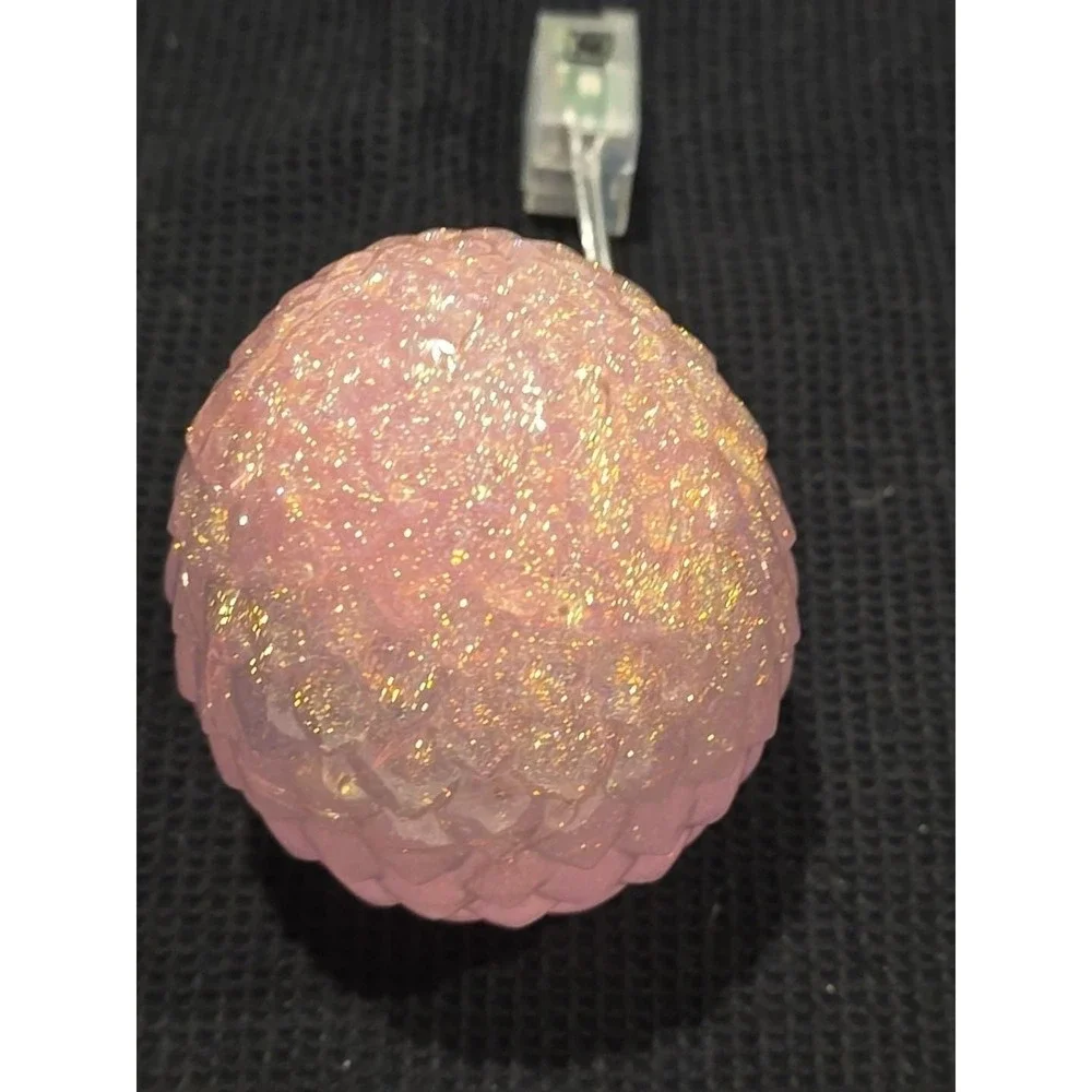 Handmade Resin Dragon Egg Night Light Flashing‎ Colors 3 Stages 743
